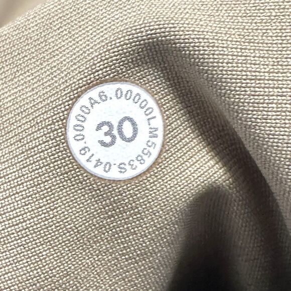 Lululemon Pants Mens Size 30 ABC Classic Fit Trouser Warpstreme Artifact Brown - Picture 12 of 14